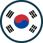 South Korea Badge