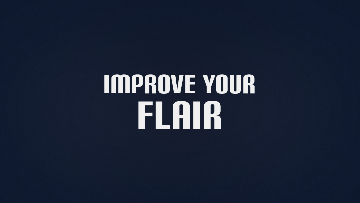 How to Improve Flair in Football