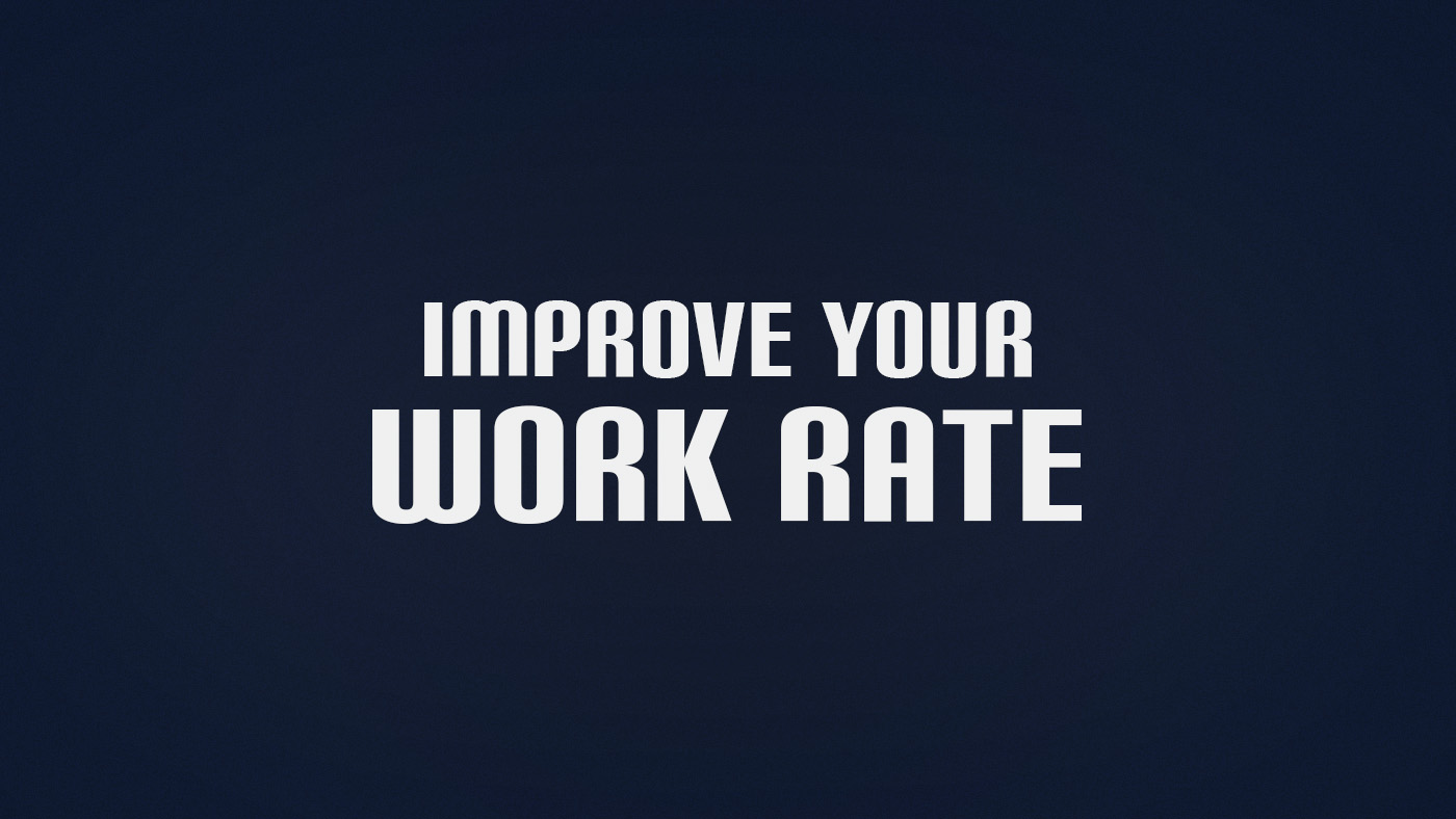 How to Improve Work Rate in Football
